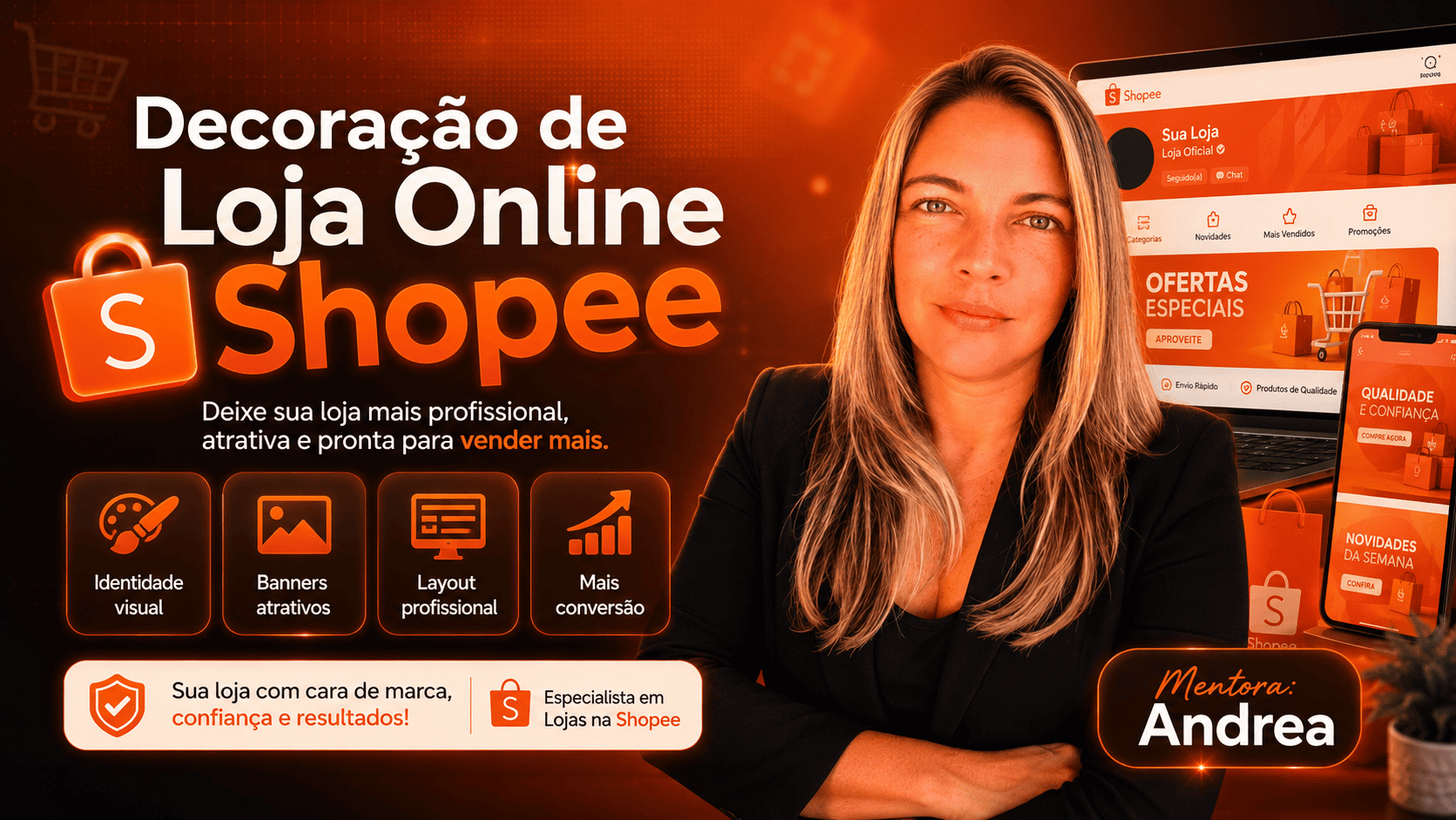 DECORAÇÃO DE LOJA SHOPEE
